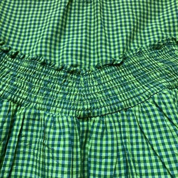 NWT Urban Outfitters Lime Green Babydoll Dress Sz XS - Picture 2 of 4